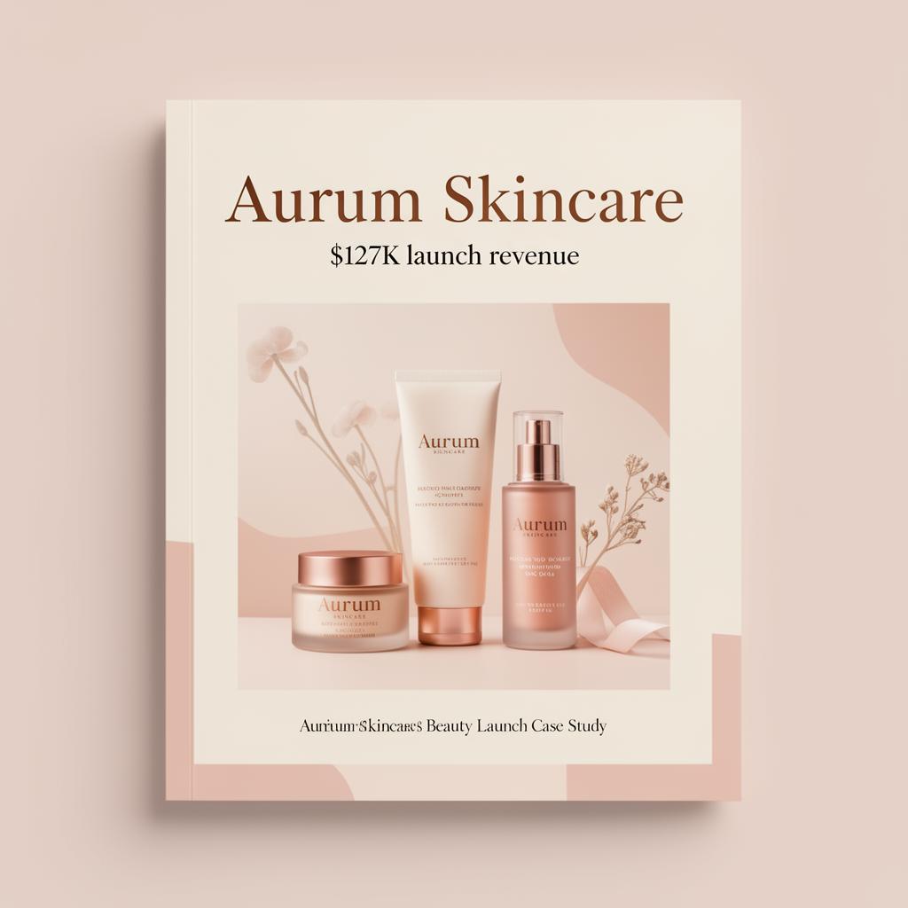 Aurum Skincare — Beauty case study